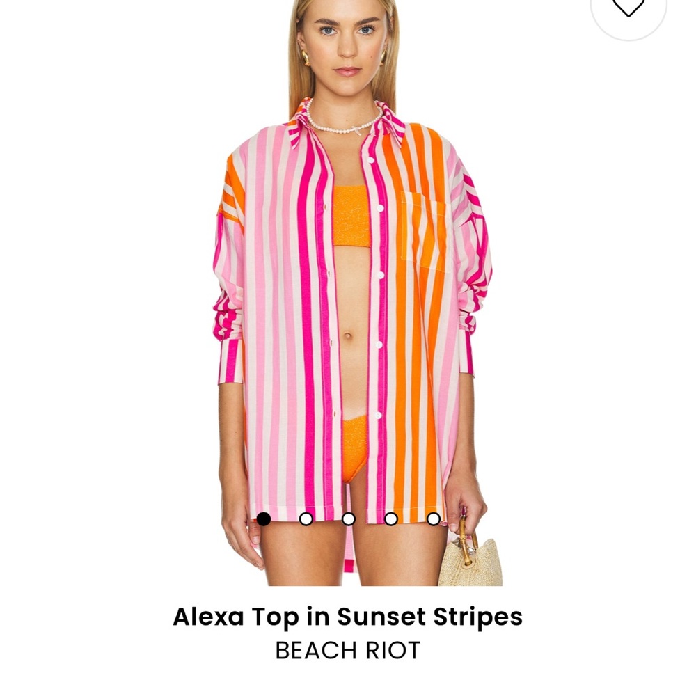 NWT Beach Riot shirt in L/XL
